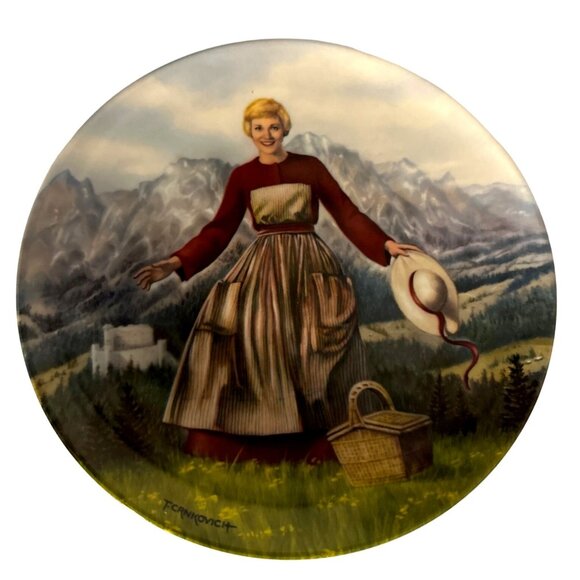 Vintage 1986 The Sound Of Music Collector Plate by Knowles 1st Plate in Series - Picture 2 of 8